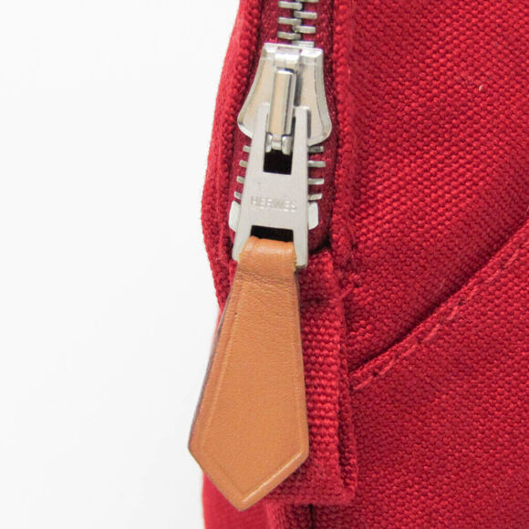 Hermes Bolide Pouch Mm Men Women Cotton #126280H25B - Picture 6 of 8